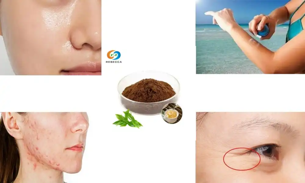 Is green tea extract suitable for cosmetics?